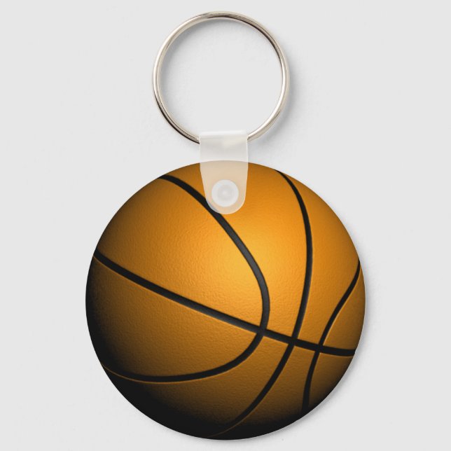 3D Basketball Key Ring (Front)