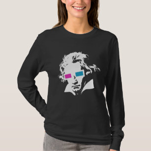 3D Beethoven T-Shirt