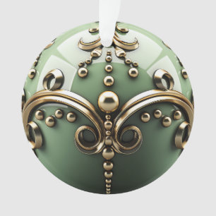 3d bejeweled ornament