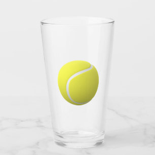 3D big tennis ball Glass