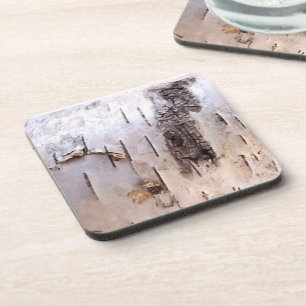 3D Birch Bark Coaster