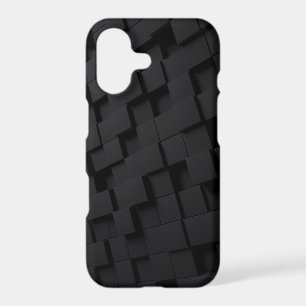 3D Black Brick Wall Art iPhone Case Mate