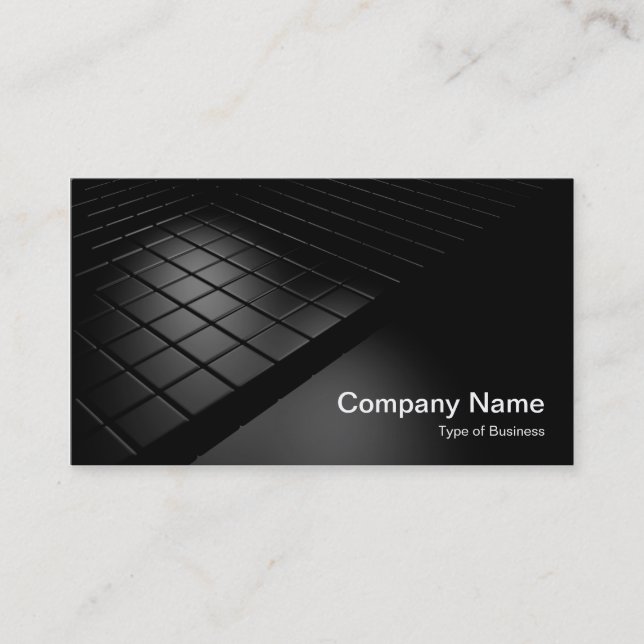 3d Blocks Business Card (Front)