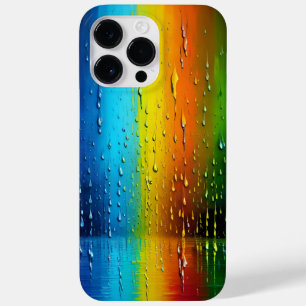 3D Blue Yellow Orange Green Fun Indigo Pattern Case-Mate iPhone 14 Pro Max Case