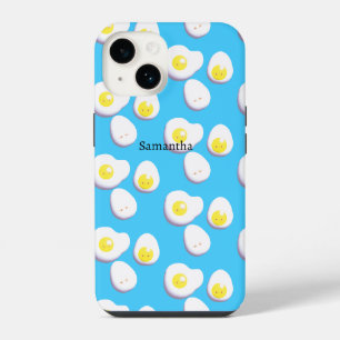 3D Boiled And Fried Eggs iPhone 14 Case