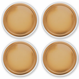 3D Bronze Foil Seal Elegant Excellence Award Medal