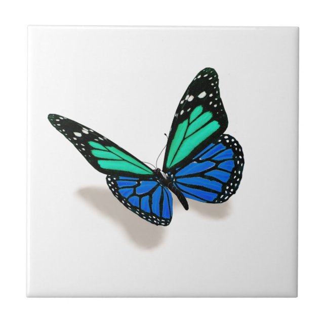 3D butterfly Ceramic Tile (Front)