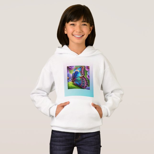 3D BUTTERFLY STYLEDBYTRREAL HOODIE (Front Full)