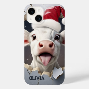 3D Calf Christmas  Case-Mate iPhone 14 Case
