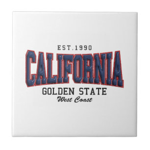 3D California Ceramic Tile