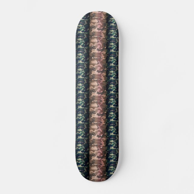 3D Camo Combo Skateboard (Front)