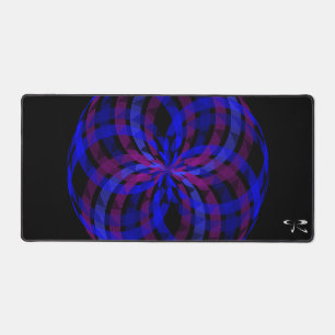 3D Centre Flower Petal Geometric Mouse Pad Mat