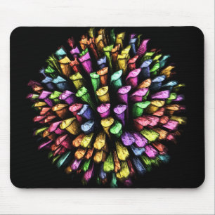 3D Chalk Sticks 1A Mousepad