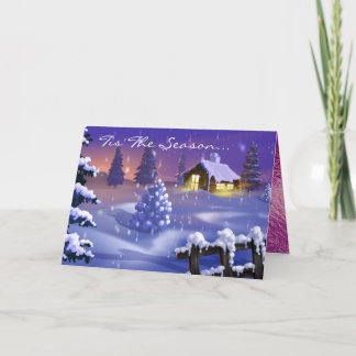 3D Christmas Holiday Card