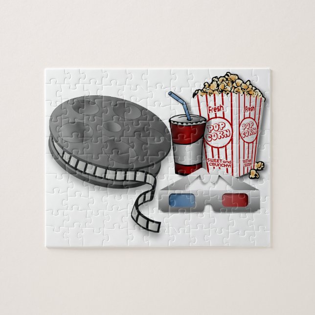 3D Cinema Jigsaw Puzzle (Horizontal)