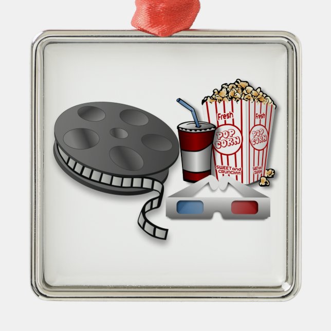 3D Cinema Metal Tree Decoration (Front)