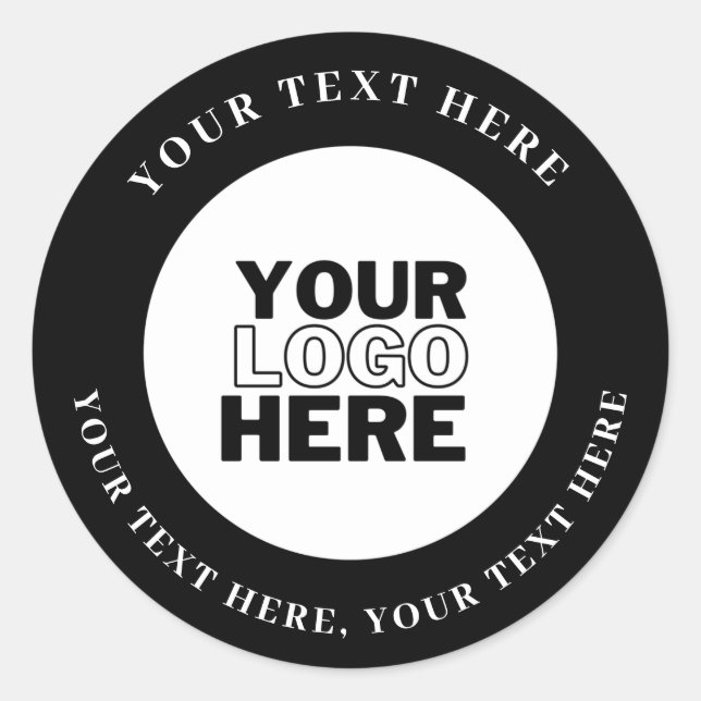 3D CLASSIC ROUND STICKER (Front)