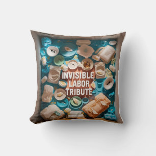 3D "Cry Win Love" Mom Pillow: Your Photo Gift Cushion