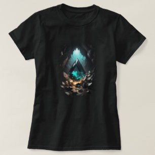 3d Crystal Glowing Deep Inside T-Shirt