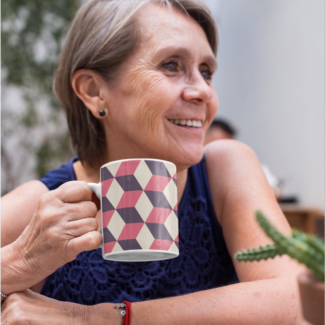 3d Cubes Pattern Coffee Mug (Mugs and cups)