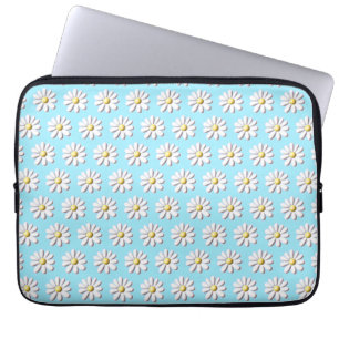 3D Daisy Flower Laptop Sleeve