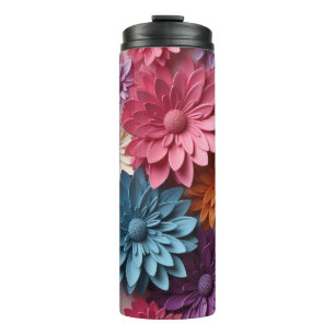 3d Daisy Flower Tumbler