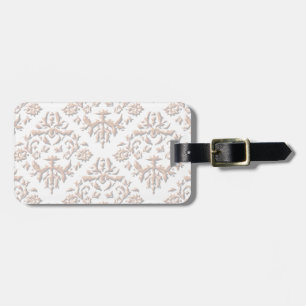 3D Damasks Luggage Tag