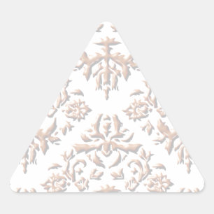 3D Damasks Triangle Sticker
