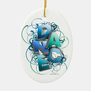 3D Dance (Spring) Ceramic Tree Decoration