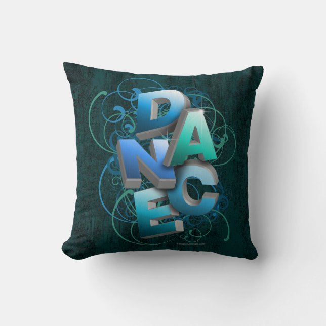 3D Dance (Spring) Cushion (Front)