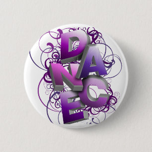 3D Dance (Summer) 6 Cm Round Badge