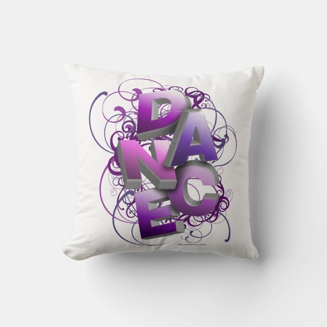3D Dance (Summer) Cushion (Front)