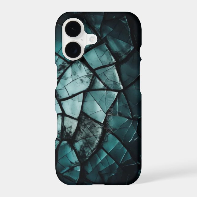 3D Dark Broken Glass Art iPhone Case Mate (Back)