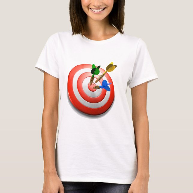 3D Darts BullsEYE TShirt (Front)