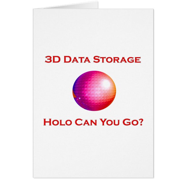 3D Data Storage (Front)