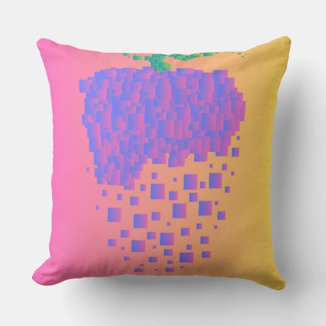 3D DECOR PILLOW: THE GRAPE DIMENSION CUSHION (Front)