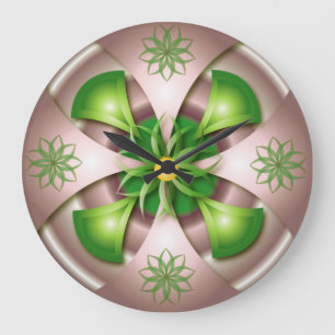 3D design wall clock