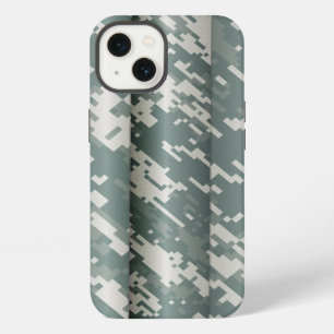 3D Digital Camo iPhone Case