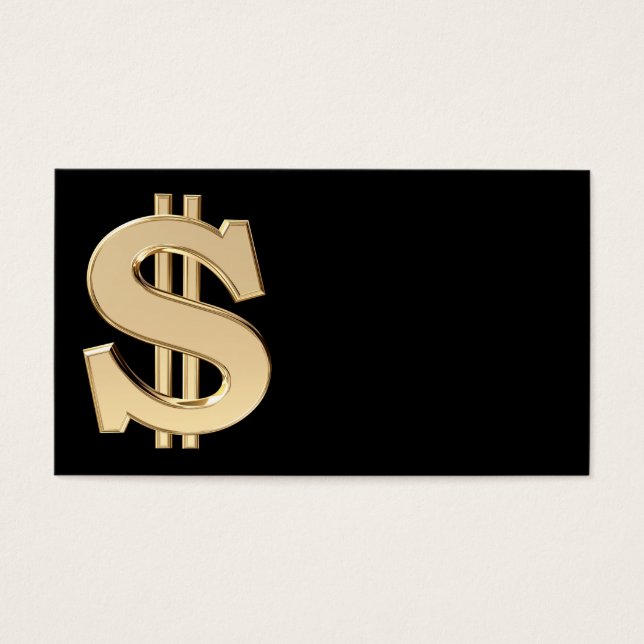 3D dollar sign (Front)