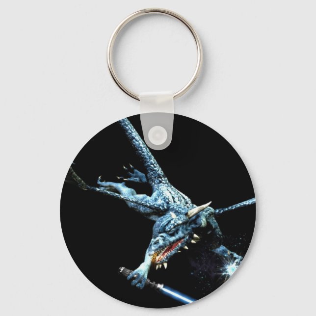 3D Dragon Jedi Key Ring (Front)