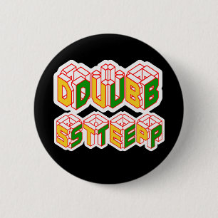 3D Dubstep shirt 6 Cm Round Badge