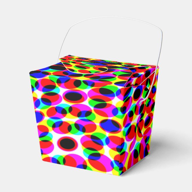 3D Effect Favour Box (Front Side)