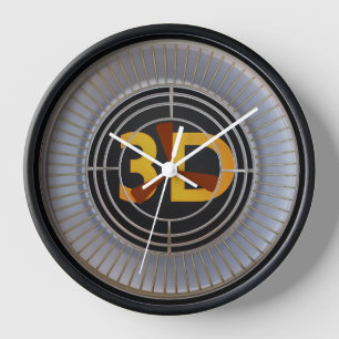 3D Engine. Clock