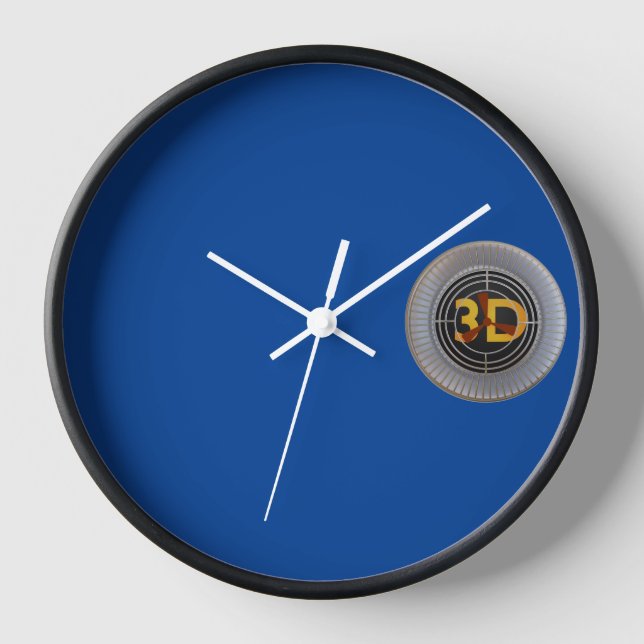 3D Engine Clock (Front)