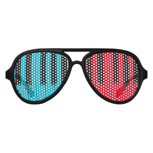 3D ExShallow Man (+ Free 1st Conversation Subject) Aviator Sunglasses