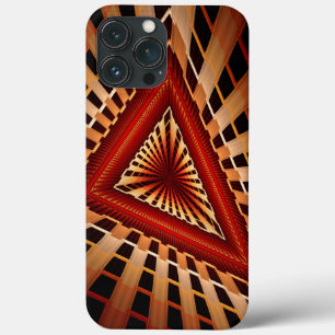3D Fantasy Network Modern Fractal Graphic Design iPhone 13 Pro Max Case