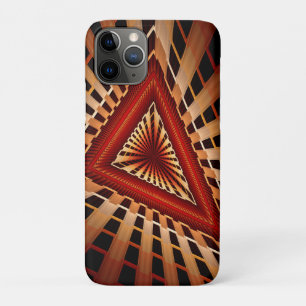 3D Fantasy Network Modern Fractal Graphic Design iPhone 11 Pro Case