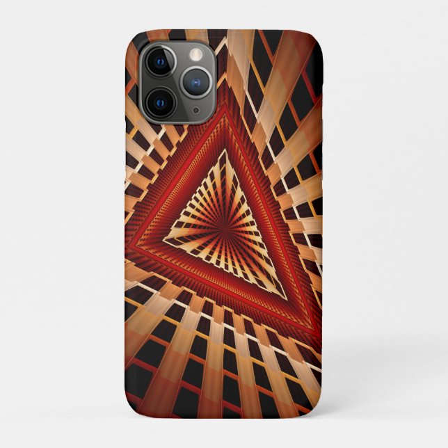 3D Fantasy Network Modern Fractal Graphic Design Case-Mate iPhone Case (Back)