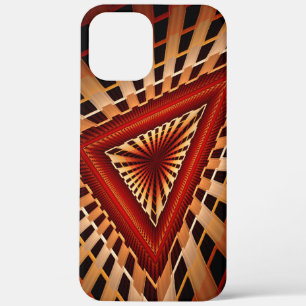 3D Fantasy Network Modern Fractal Graphic Design iPhone 12 Pro Max Case