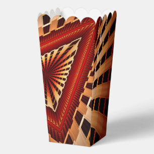 3D Fantasy Network Modern Fractal Graphic Design Favour Box